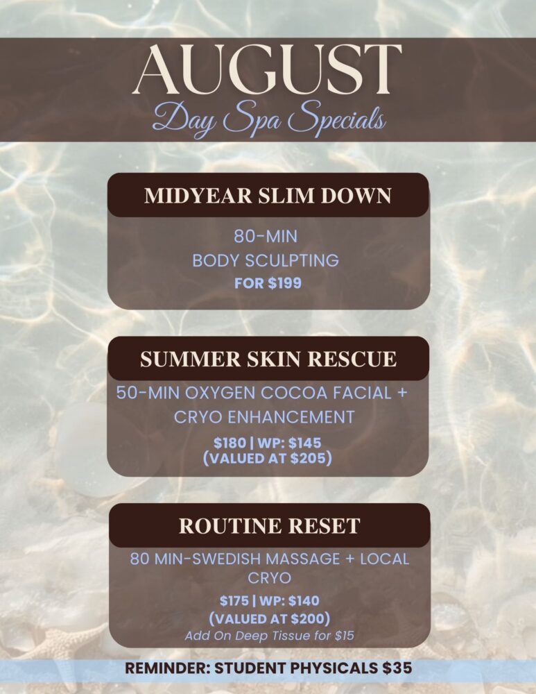 August Specials